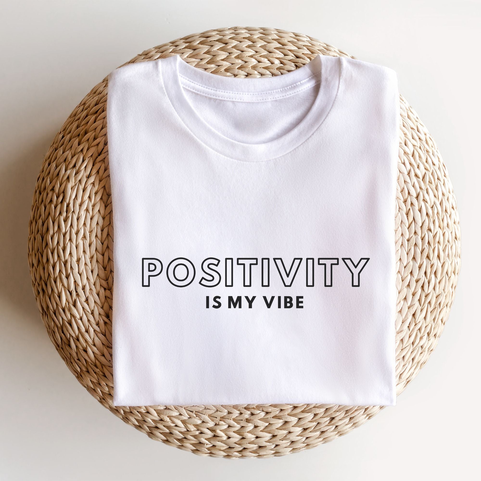 Positivity is my vibe Bio Unisex T-Shirt