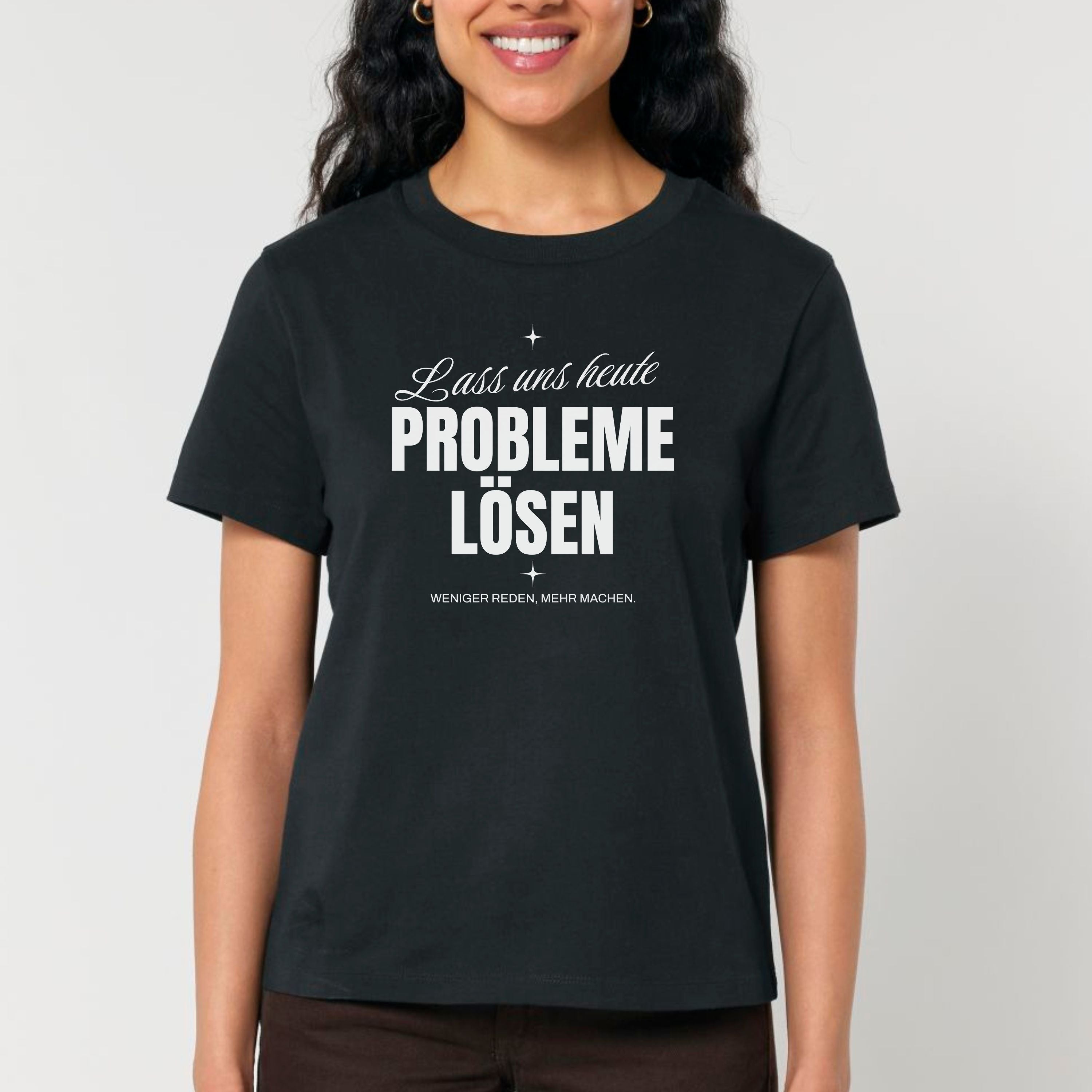 Probleme lösen - Bio Frauen T-Shirt