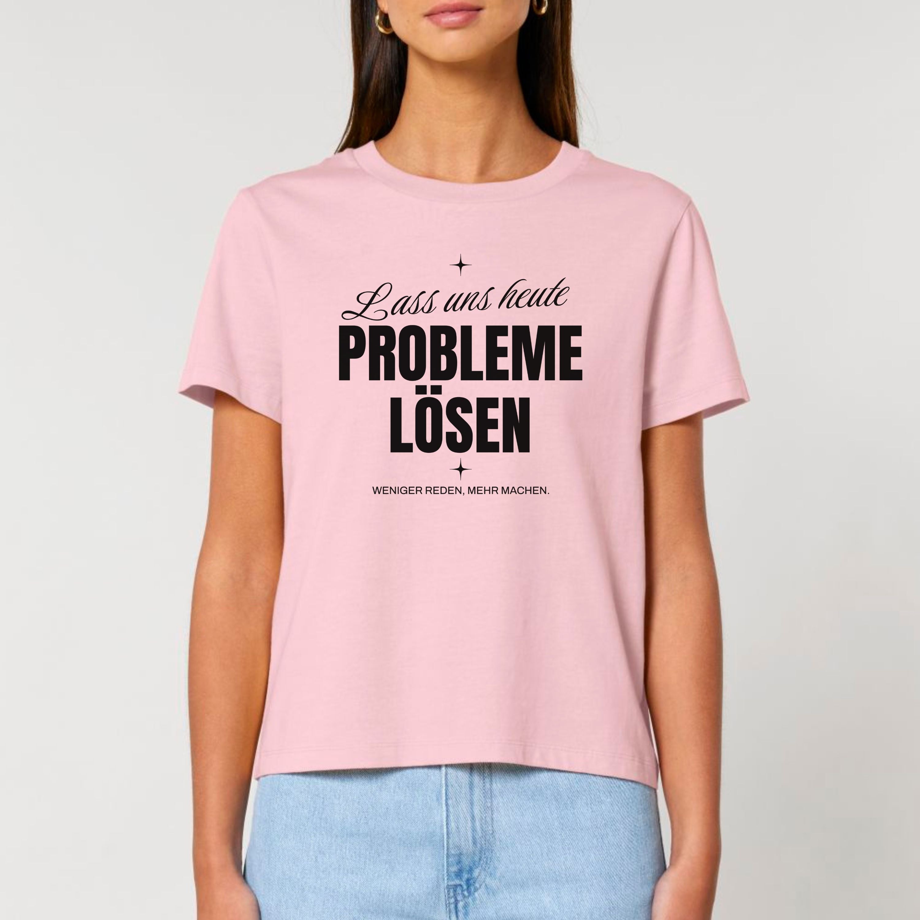 Probleme lösen - Bio Frauen T-Shirt