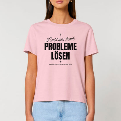 Probleme lösen - Bio Frauen T-Shirt