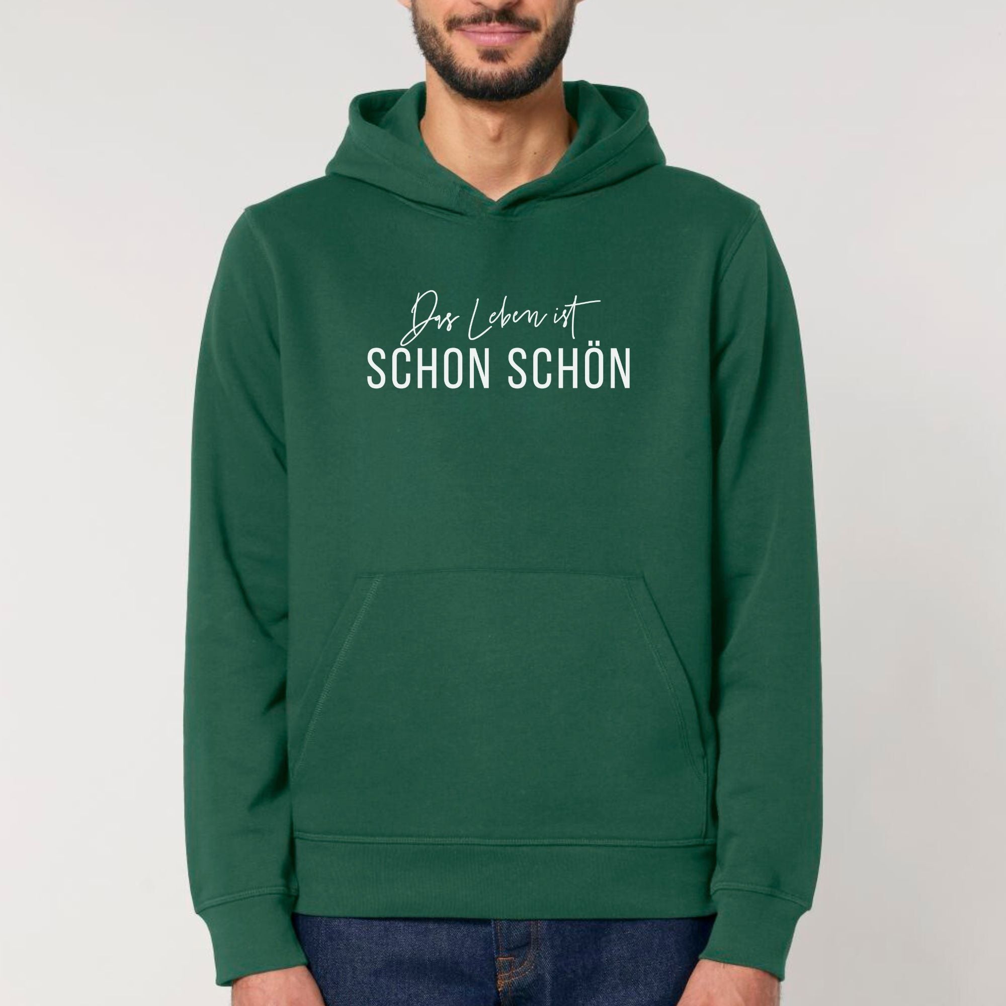 Das Leben ist schon schön - Bio Unisex Hoodie