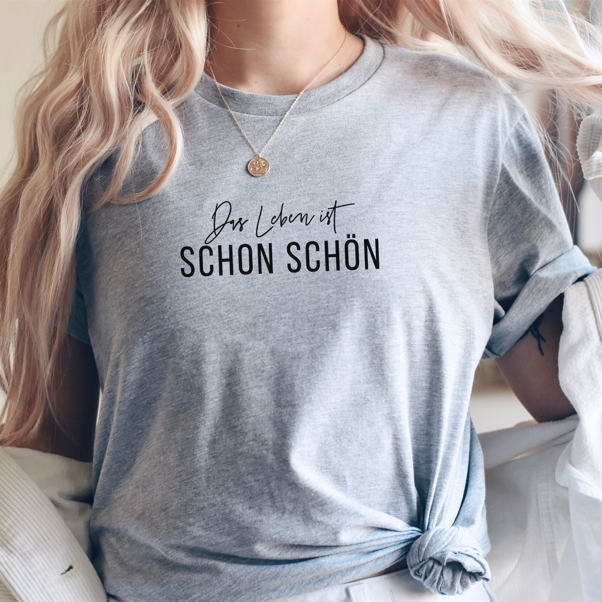 Das Leben ist schon schön - Bio Unisex T-Shirt