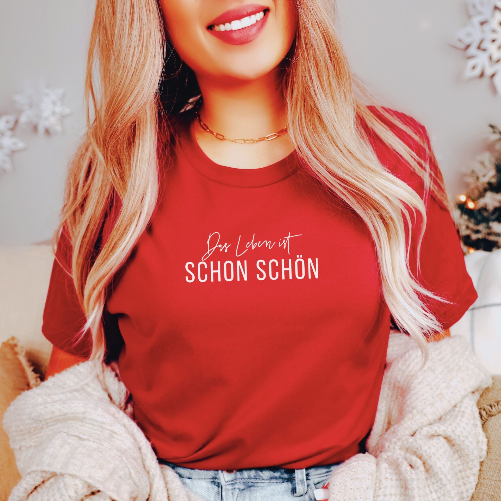 Das Leben ist schon schön - Bio Unisex T-Shirt