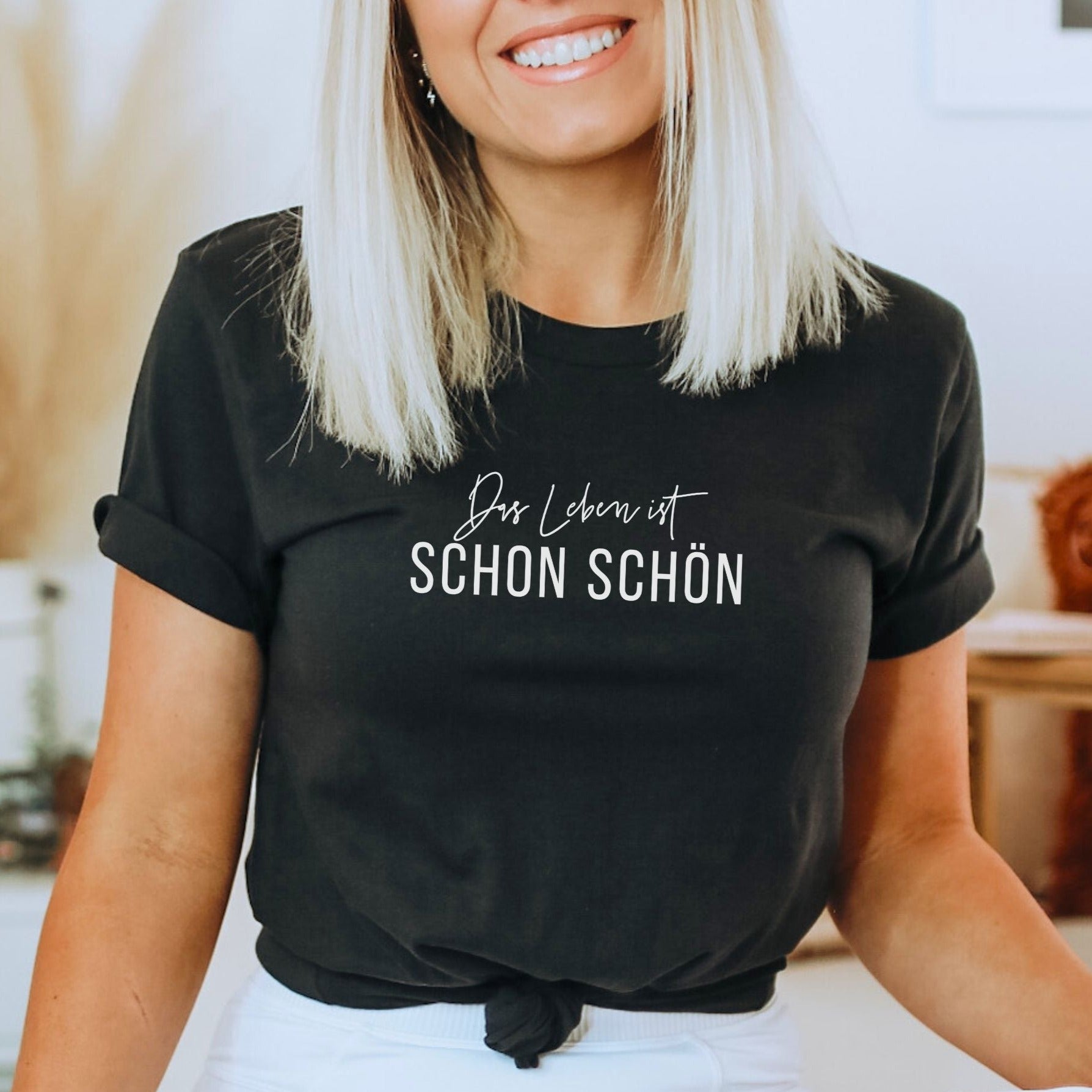 Das Leben ist schon schön - Bio Unisex T-Shirt