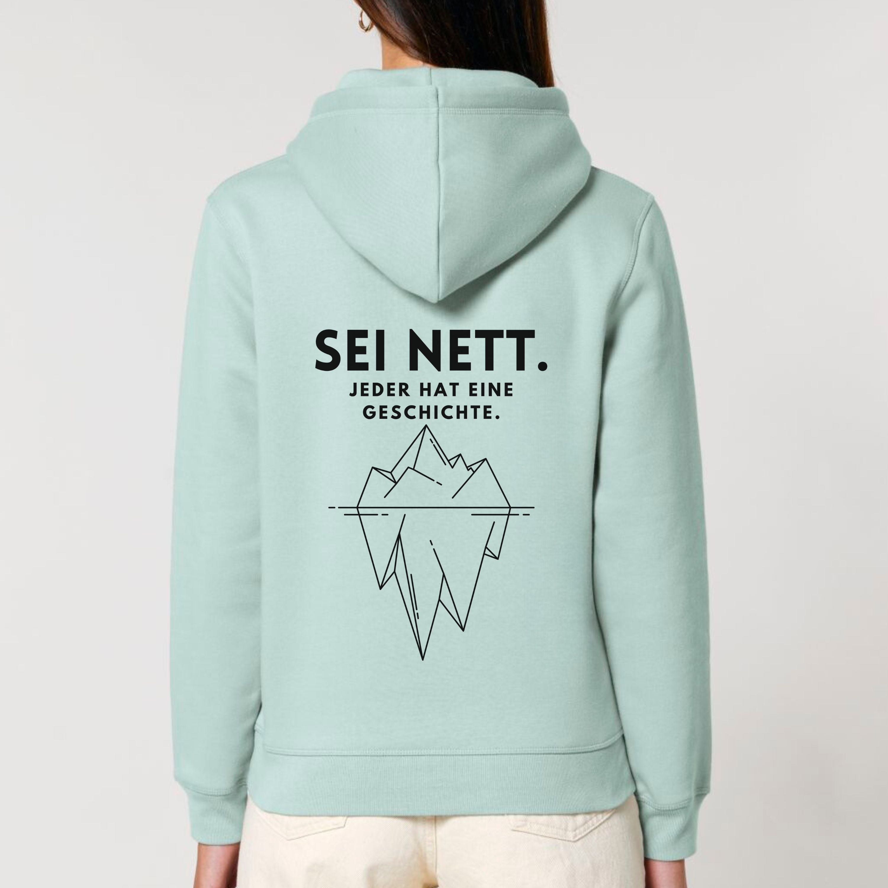 Sei nett - Bio Unisex Hoodie