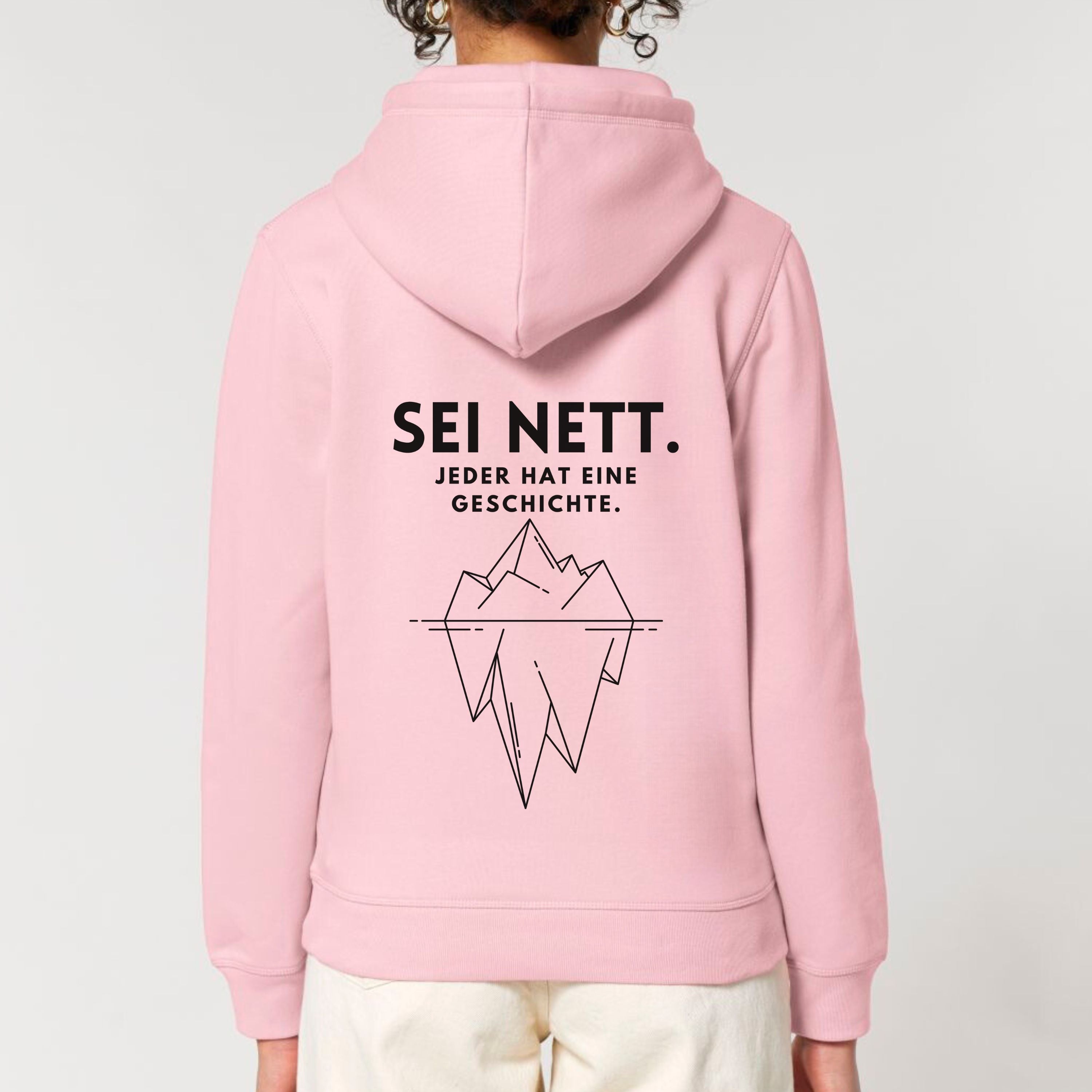 Sei nett - Bio Unisex Hoodie