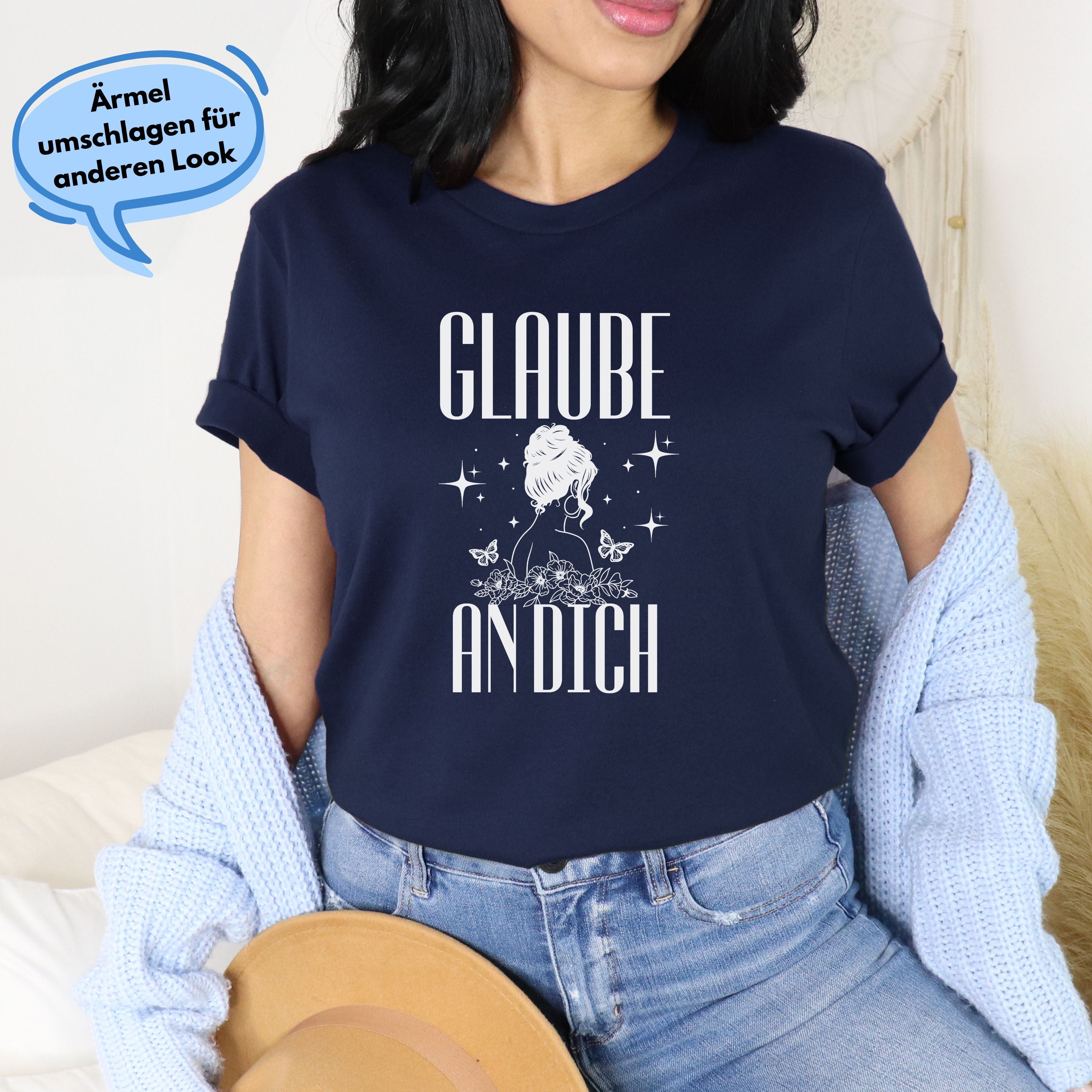 Glaube an dich - Bio Unisex T-Shirt