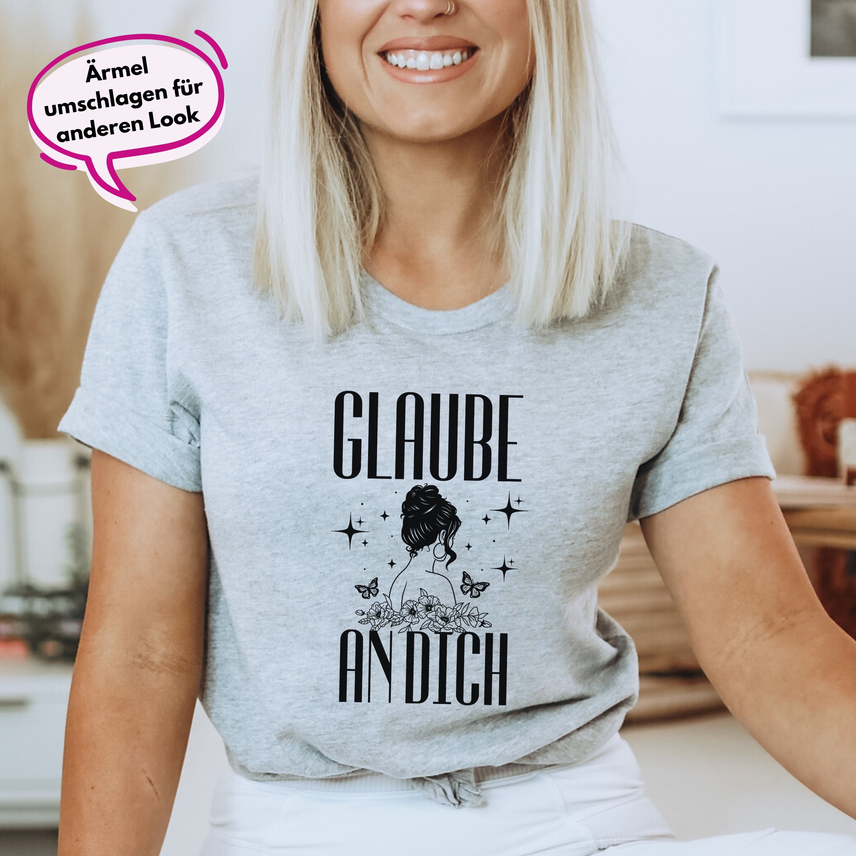 Glaube an dich - Bio Unisex T-Shirt