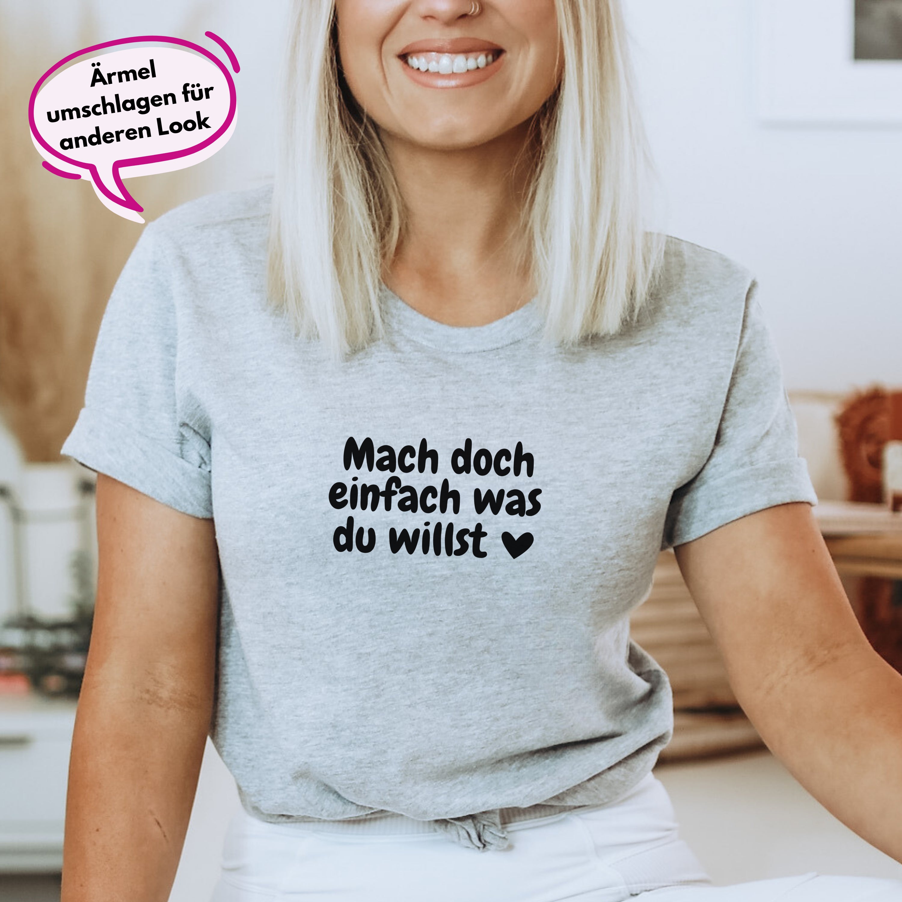 Was du willst - Bio Unisex T-Shirt