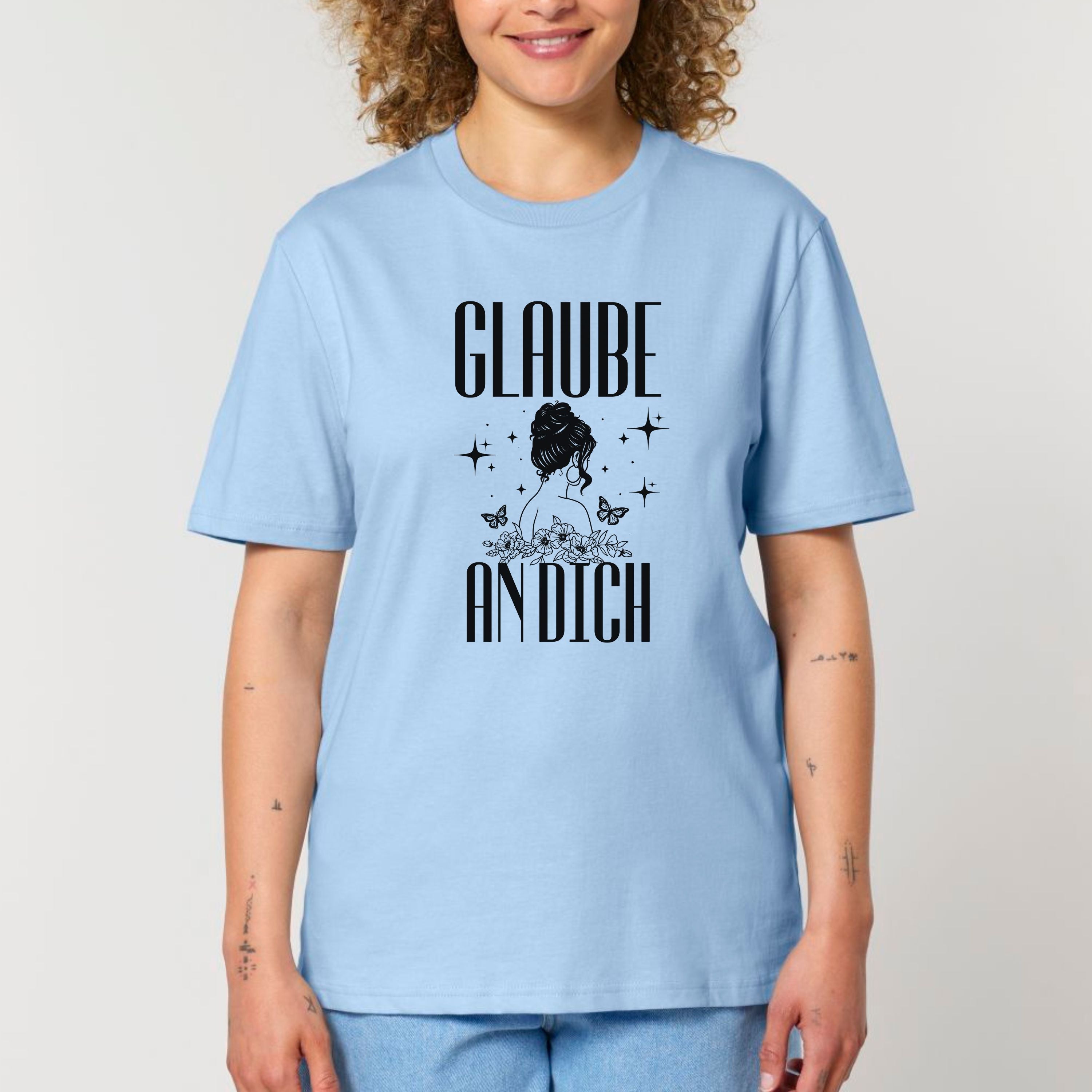 Glaube an dich - Bio Unisex T-Shirt