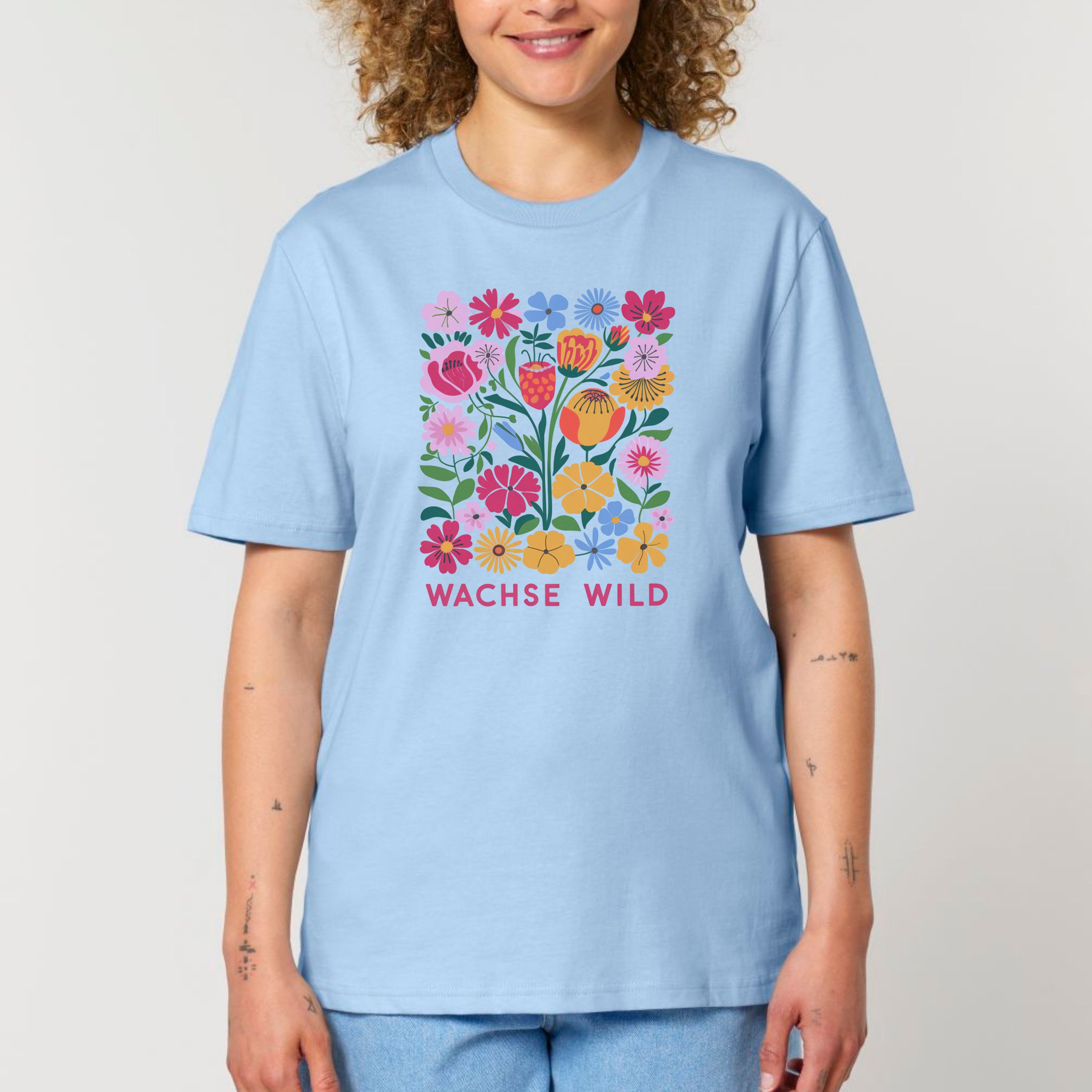 Wachse wild  - Bio Unisex T-Shirt