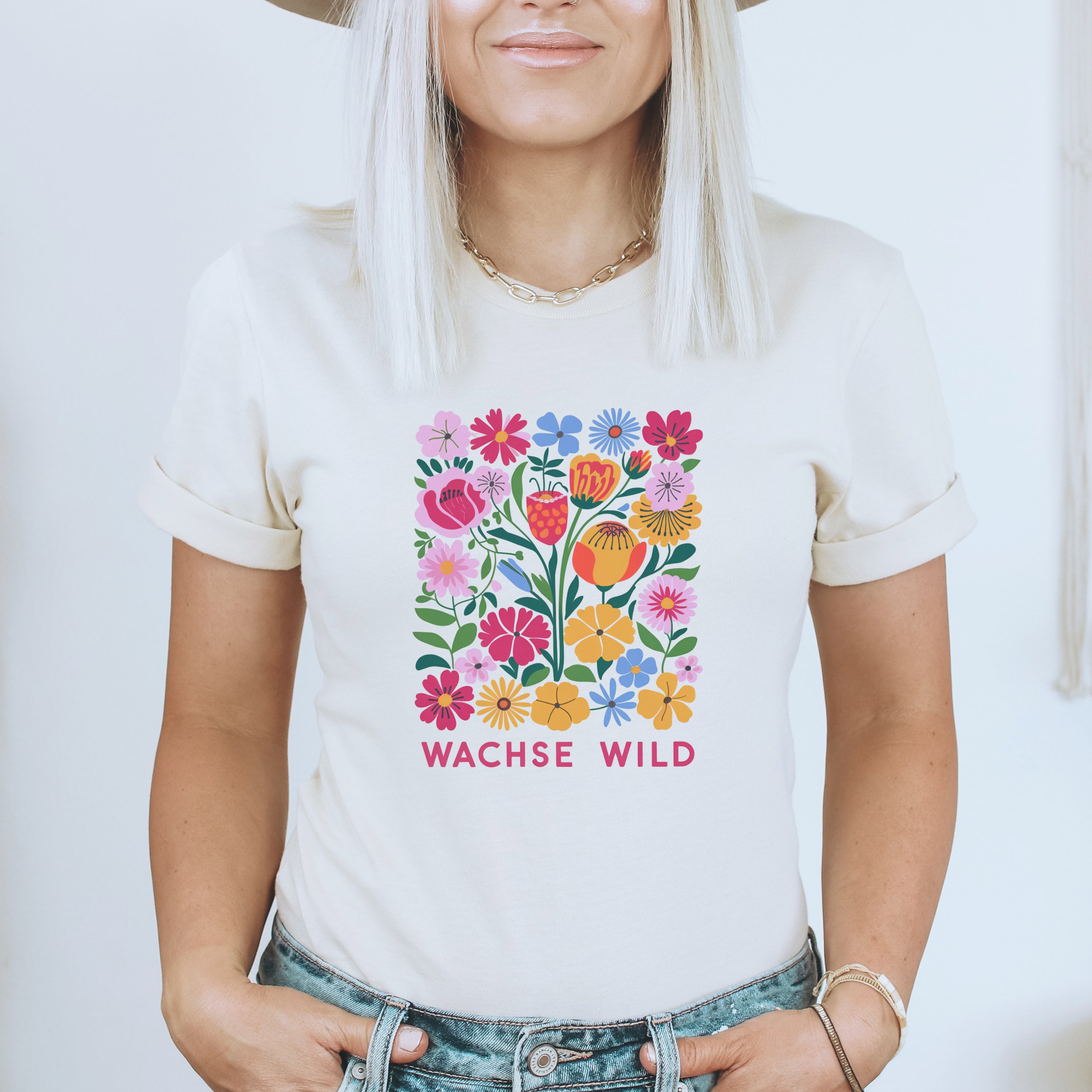 Wachse wild  - Bio Unisex T-Shirt