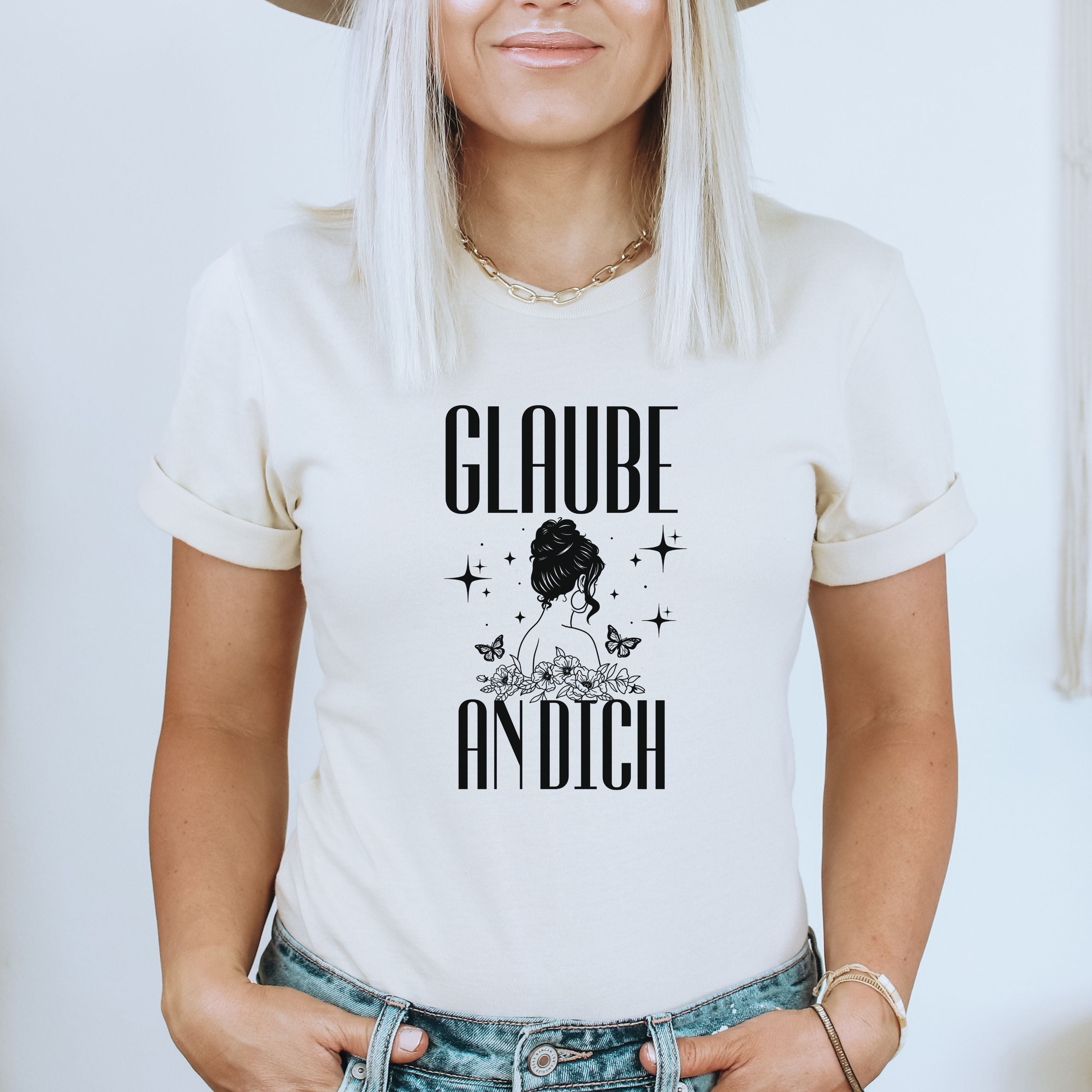 Glaube an dich - Bio Unisex T-Shirt