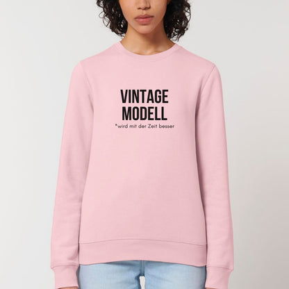 Vintage Modell - Bio Unisex Sweatshirt
