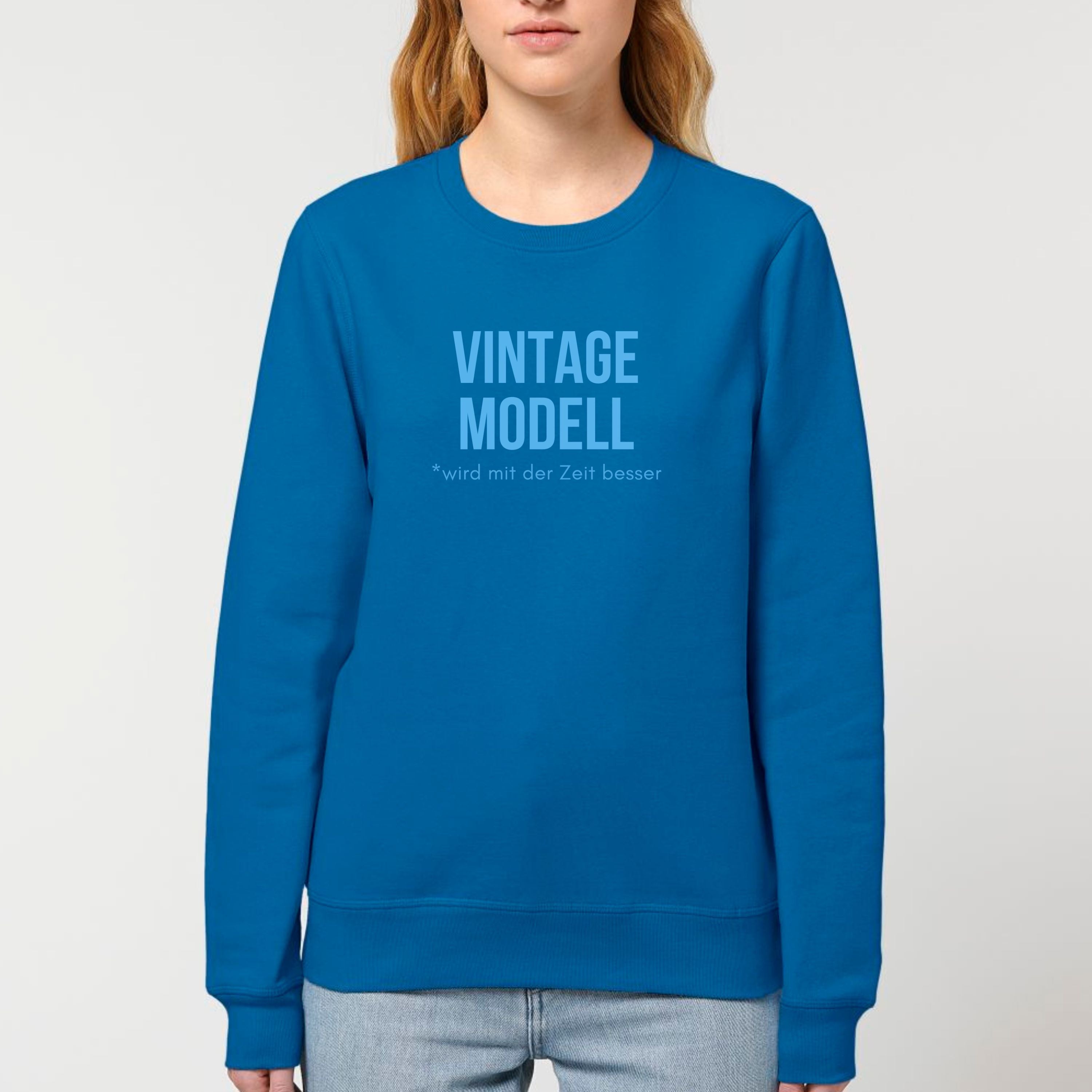 Vintage Modell - Bio Unisex Sweatshirt